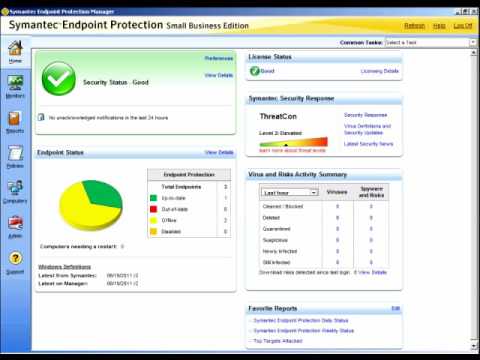 Symantec EndPoint Antivirus - How to configure LiveUpdate??