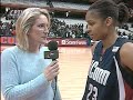 UConn - post game interview of Maya Moore