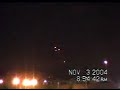 UFO footage - Phoenix Triangle lights - 11|03|04 UFO footage - Phoenix Triangle lights - 11|03|04