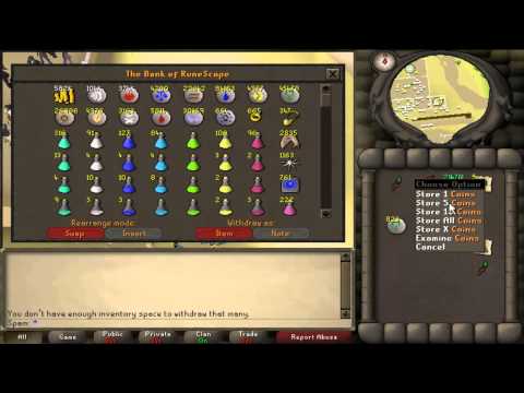 runescape bank - Hey guys, Thanks everybody for subscribing and your continued support. I hope you've all had a great Summer and are still enjoying the oldschool servers, if ...
