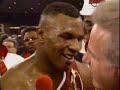 Mike Tyson interview after Bruno 1 1989