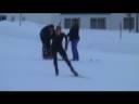 sprint workout in davos