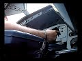 Landing A320 Hard Crosswind ( Sidestick View )