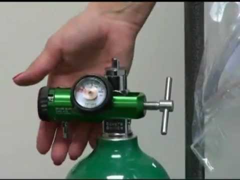 how to bleed oxygen tank