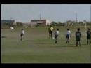 This is the very first goal I ever saw my son score.