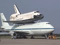 STS-117 Atlantis & 747 Taxi Off Runway After Landing At KSC