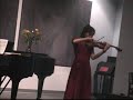 prachi plays bach  air on g string  in 2004 