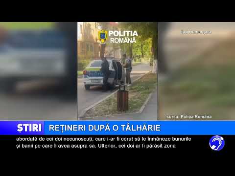 Rețineri după o tâlhărie