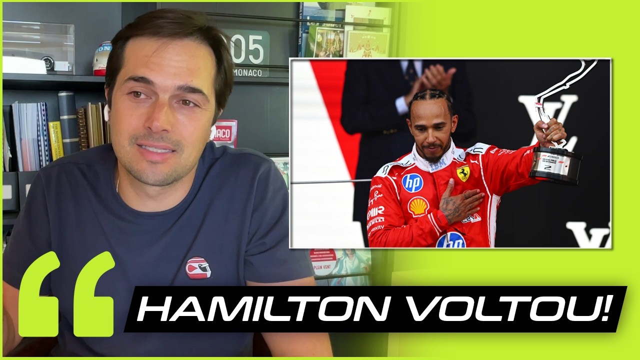 41 ANOS E COM FOME DE VITÓRIA: O MONSTRO ACORDOU! #Cortes #lewishamilton #pelaspistaspodcast