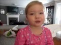 2yr old Makena sings Adele...so cute - YouTube