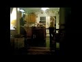 Sidney, Ab and Kipper dancing in kitchen
