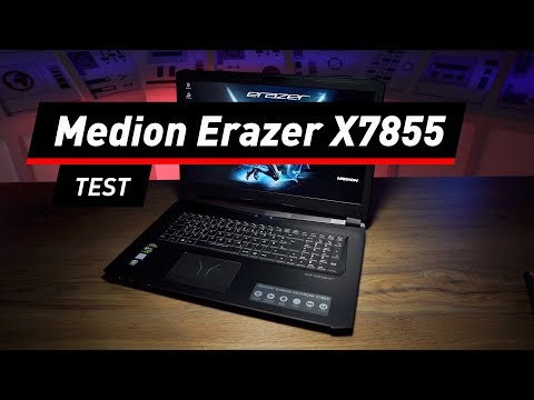 Medion Erazer X7855: Aldi-Gaming-Notebook im Video