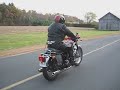Montague Mill Ride on a Triumph Bonneville