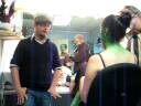 EDEN ESPINOSA interview while getting \"greenified\"!!!! EDEN ESPINOSA interview while getting \"greenified\"!!!!