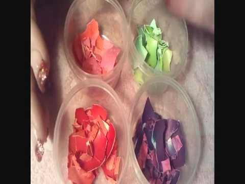 how to dye egg shells