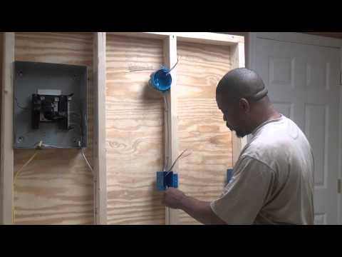 how to fit light switch