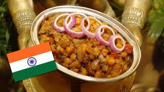 Chana Masala - Kicherebsen mit Currysauce