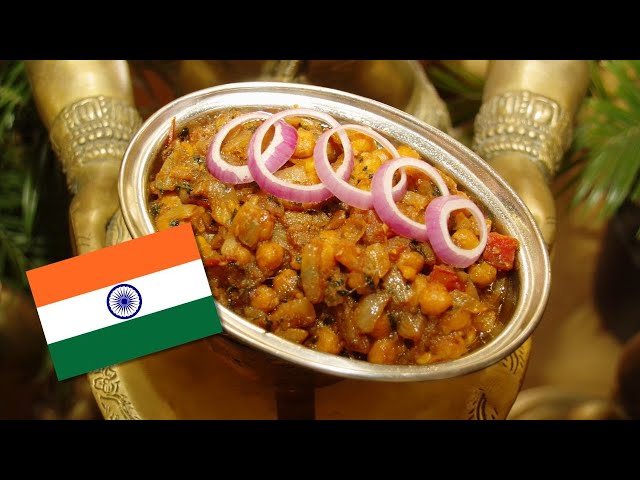 Chana Masala - Kicherebsen mit Currysauce