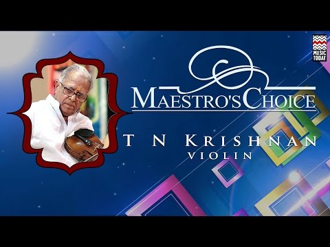 Maestro's Choice I Volume 1 | Audio Jukebox | Carnatic | Instrumental | T. N Krishnan