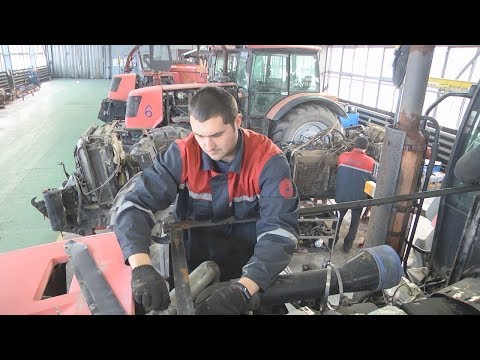 На Гомельшчыне ствараецца другасны рынак сельскагаспадарчай тэхнікі видео
