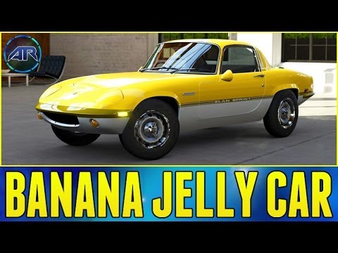 Forza 5 : Jelly Lotus Elan “Banana Jelly Car” (How To Make a Jelly Car in Forza 5)