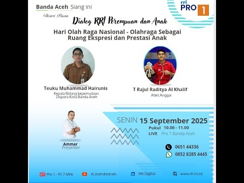 HARI OLAHRAGA NASIONAL - OLAHRAGA SEBAGAI RUANG EKSPRESI DAN PRESTASI ANAK | Dialog PPA