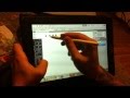 Drawing on Asus Eee Slate Ep121