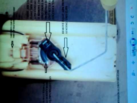 how to fix gas gauge needle