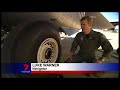 RAAF F-111 belly landing RAAF F-111 belly landing
