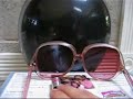 Green laser pops balloon through sunglasses!