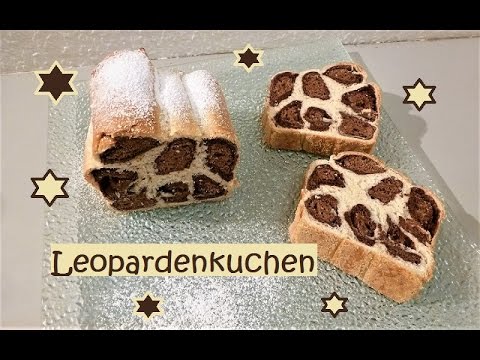 Leopardenkuchen, ein echter Hingucker auf dem Kaffeetisch!