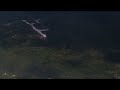 flighing in to montego bay jamaica