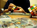ルービックキューブ　二個　time　1：23.09