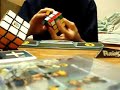 ルービックキューブ　二個　time　1：23.09