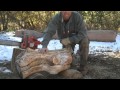 Chainsaw Styled Rustic Log Decor Part 1 by Mitchell Dillman