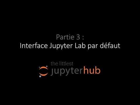 The Littlest JupyterHub - Partie 3 - Jupyter Lab