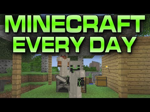 NEW CHANNEL! Minecraft Every Day! Greenskull