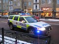 En Svensk Polisbil [A Swedish Police car]