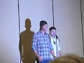 Jared and Jensen in LA: Breakfast clip 1