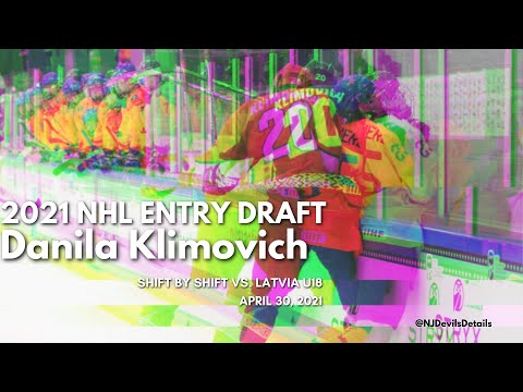 2021 NHL Draft | Danila Klimovich (#20) Shift by Shift vs. Latvia U18
