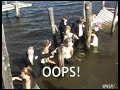 Entire Wedding Party Takes The Plunge