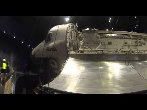 Orphans of Apollo - While judging the Swamp works Lunabotics Mining Competition. I was invited to see a sneak peak of the Atlantis display at KSC. It was still under constructio...
