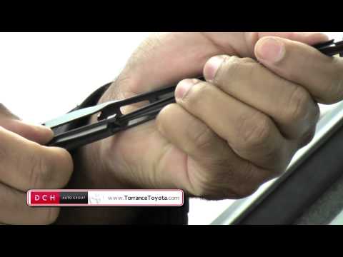 How to replace Wiper Inserts (Toyota)