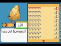 Pokemon Sapphire All Bad Egg Trick, Part 3... Glitch Items