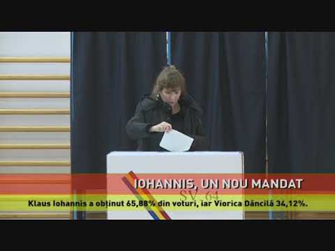 Potrivit rezultatelor parțiale, Klaus Iohannis este pe primul loc