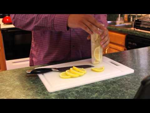 how to make lemon water