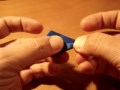 Оригами видеосхема колибри 3