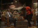 Cliff and Clair Huxtable dance in the basement with Martin's (Denise's husband) parents.