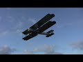 This was the final ever flight of the Vickers Vimy. It has been retired to Brooklands Museum and will go on display undercover in the museum's Wellington Hangar