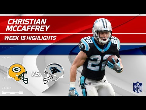 Video: Christian McCaffrey Highlights | Packers vs. Panthers | Wk 15 Player Highlights